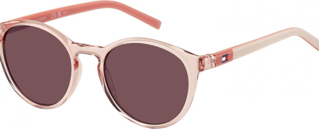 Tommy Hilfiger TH 2121/S PEACH/DARK PINK 47/17/130 Uni Sonnenbrillen
