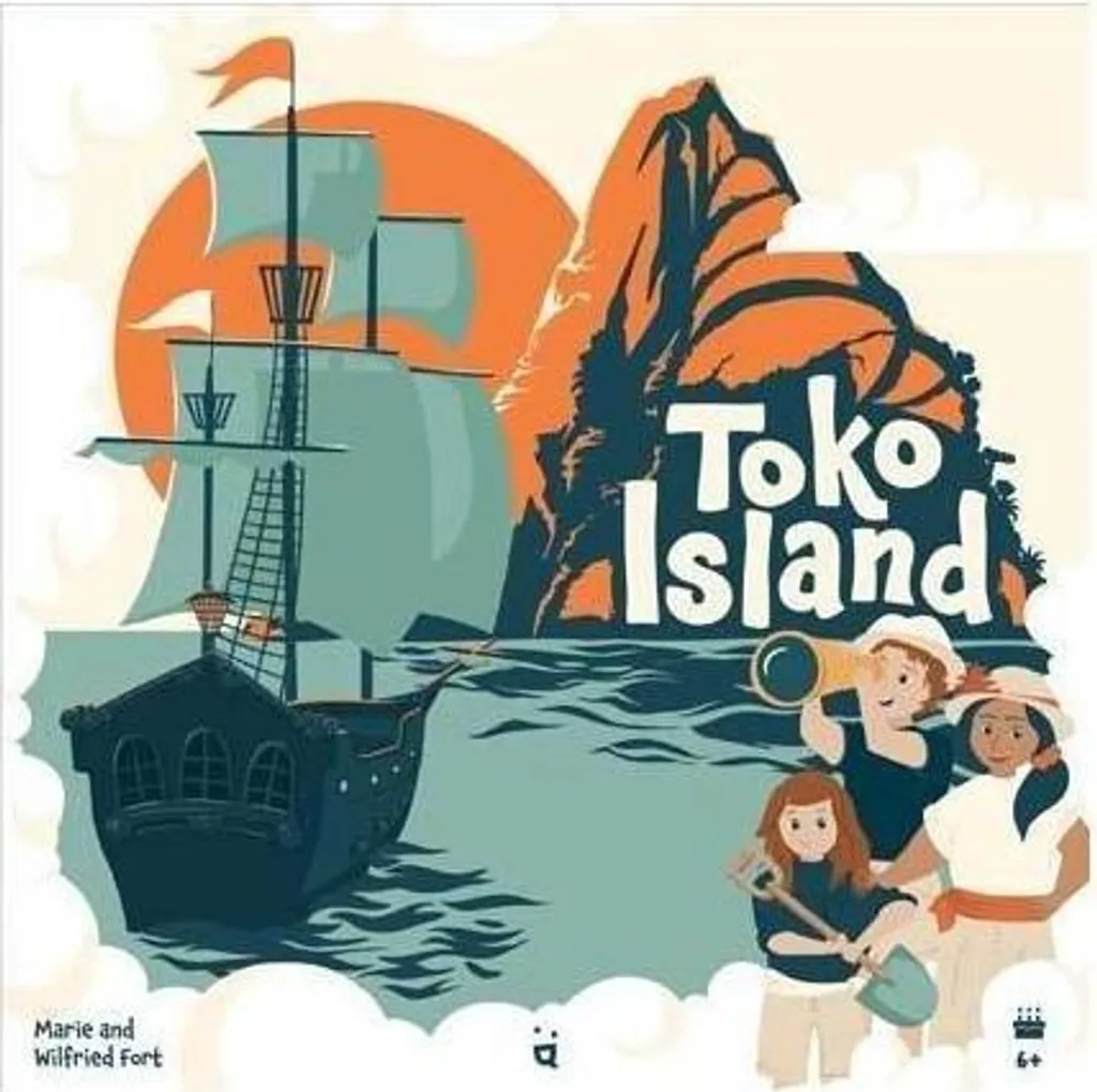 Jeu Toko Island Helvetiq - Jeu de société coopératif traditionnel 6 ans