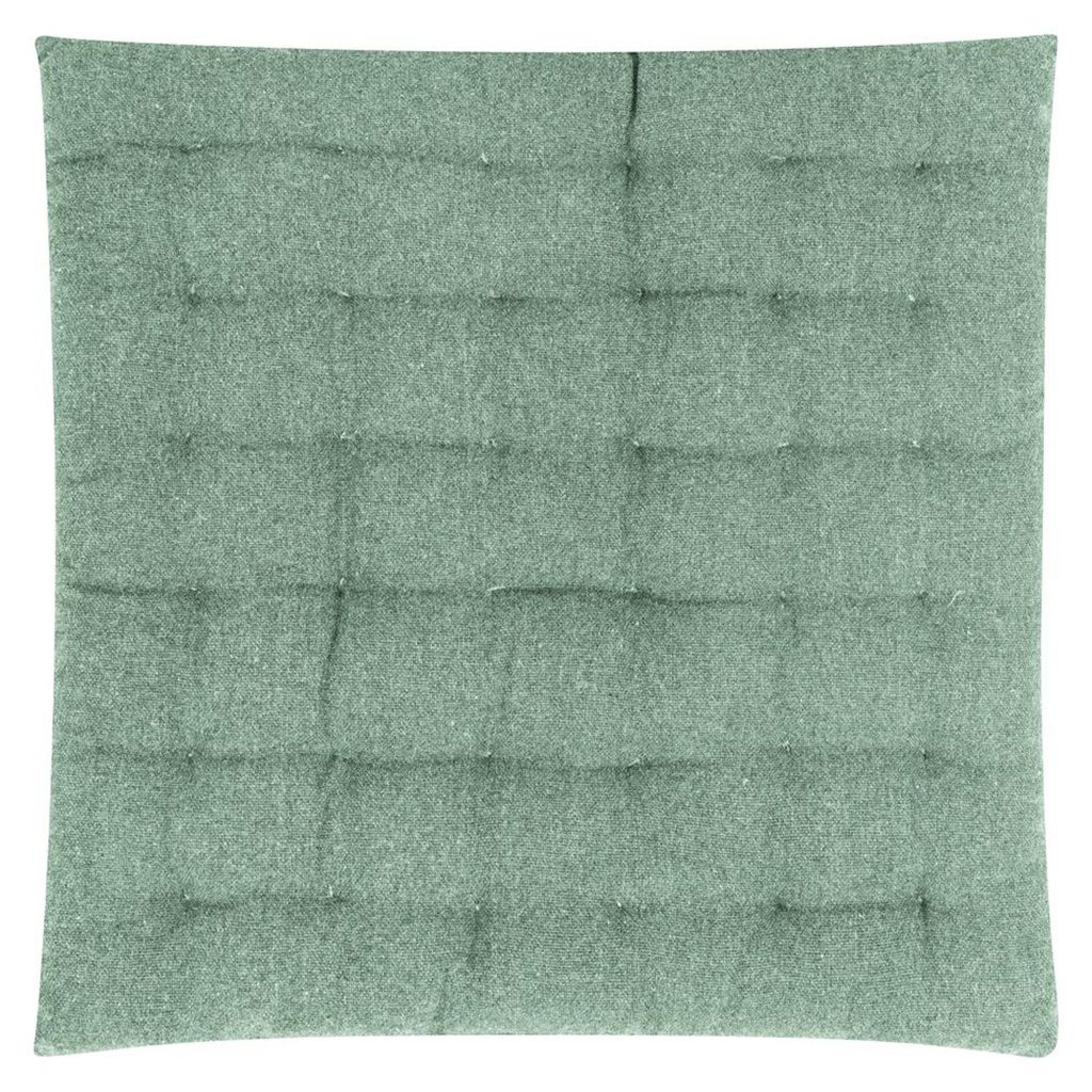 MAGMA Heimtex - Stuhlkissen FREYA - 40x40x4cm - Jade - 100% Produktbild 
