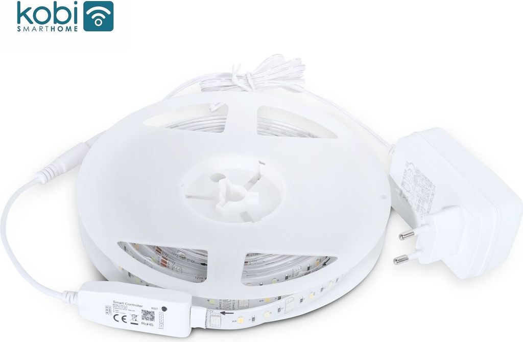 SMART LED-Streifen Fernbedienung RGB CCT WiFi 5M 24W LED-Leuchtmittel, weiß, einzigartig