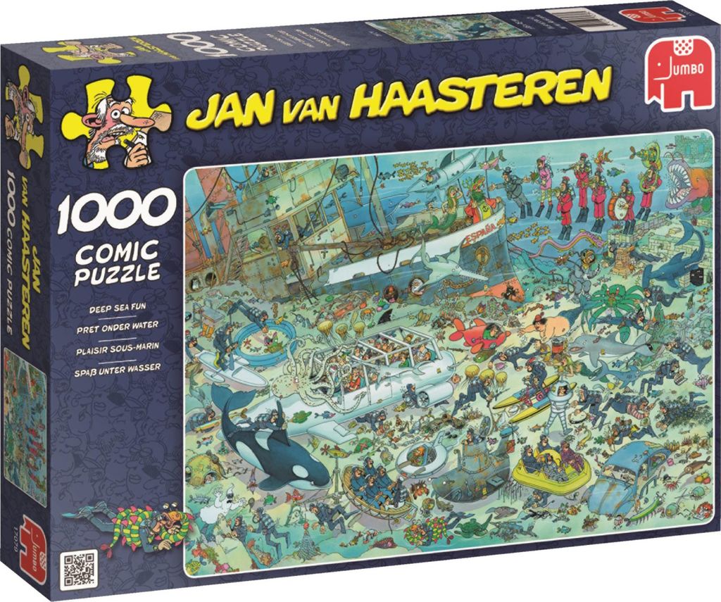 Jumbo puzzel jan van haasteren diepzee 1000 stukjes Produktbild 