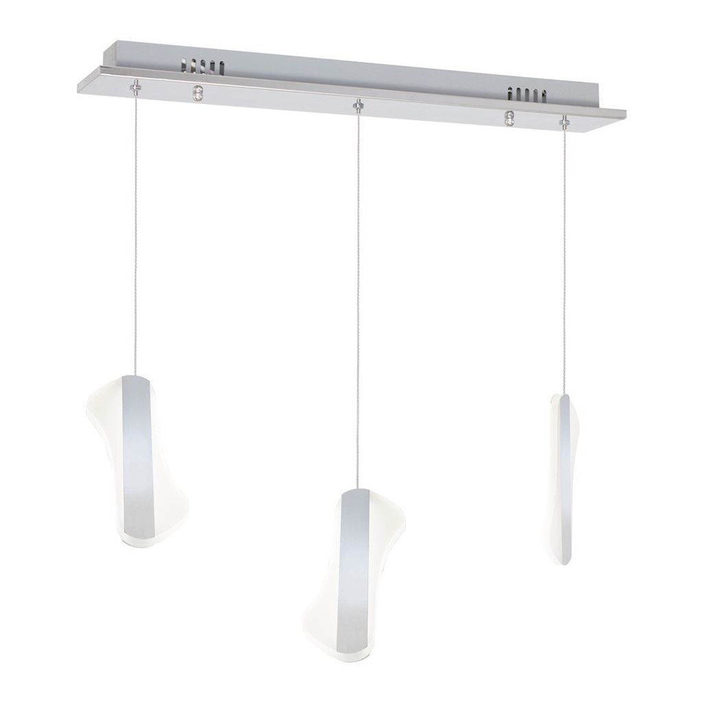 Deckenleuchte Sash Hängeleuchte 3X8W Led Weiss Deckenlampe