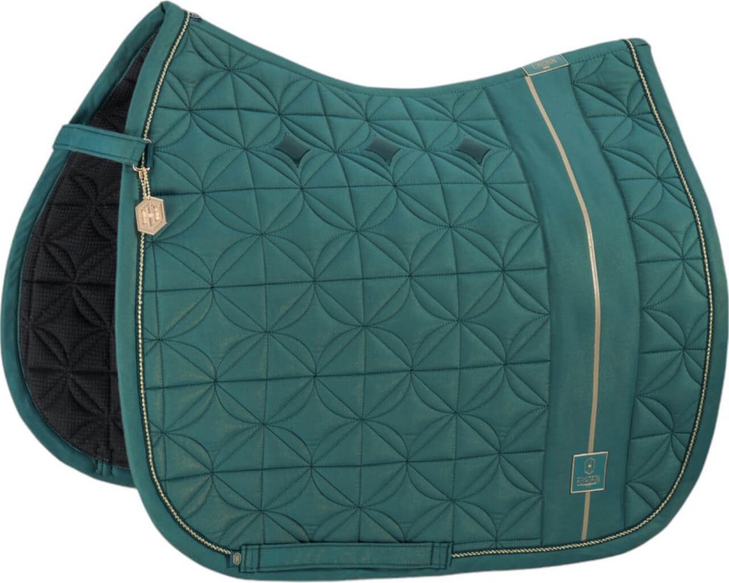 Eskadron Schabracke BIG SQUARE GLAM vintage green Heritage 24/25, Größe:DL