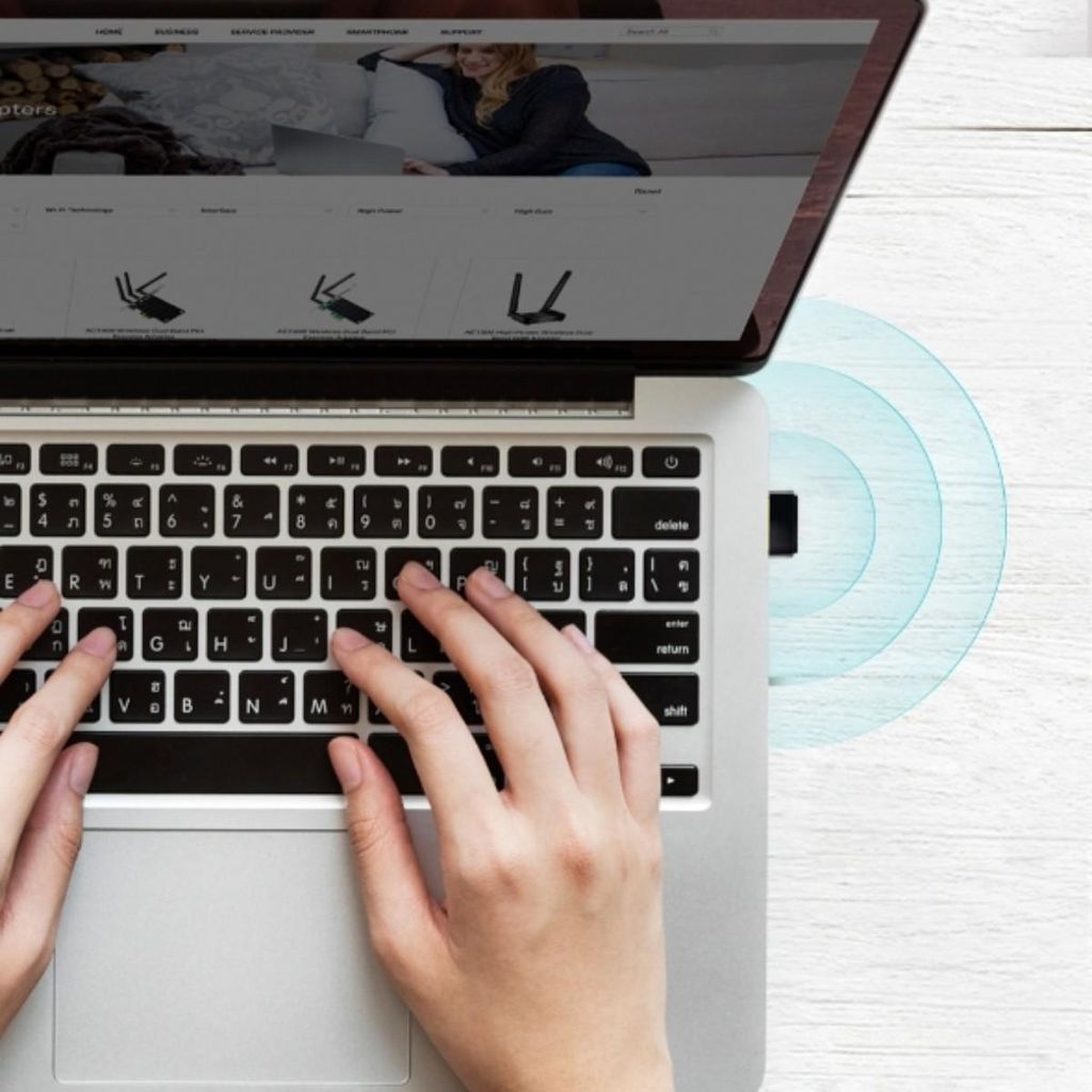 TP-LINK Archer T2U Nano - Câblé - USB - LAN sans fil - Image du produit 