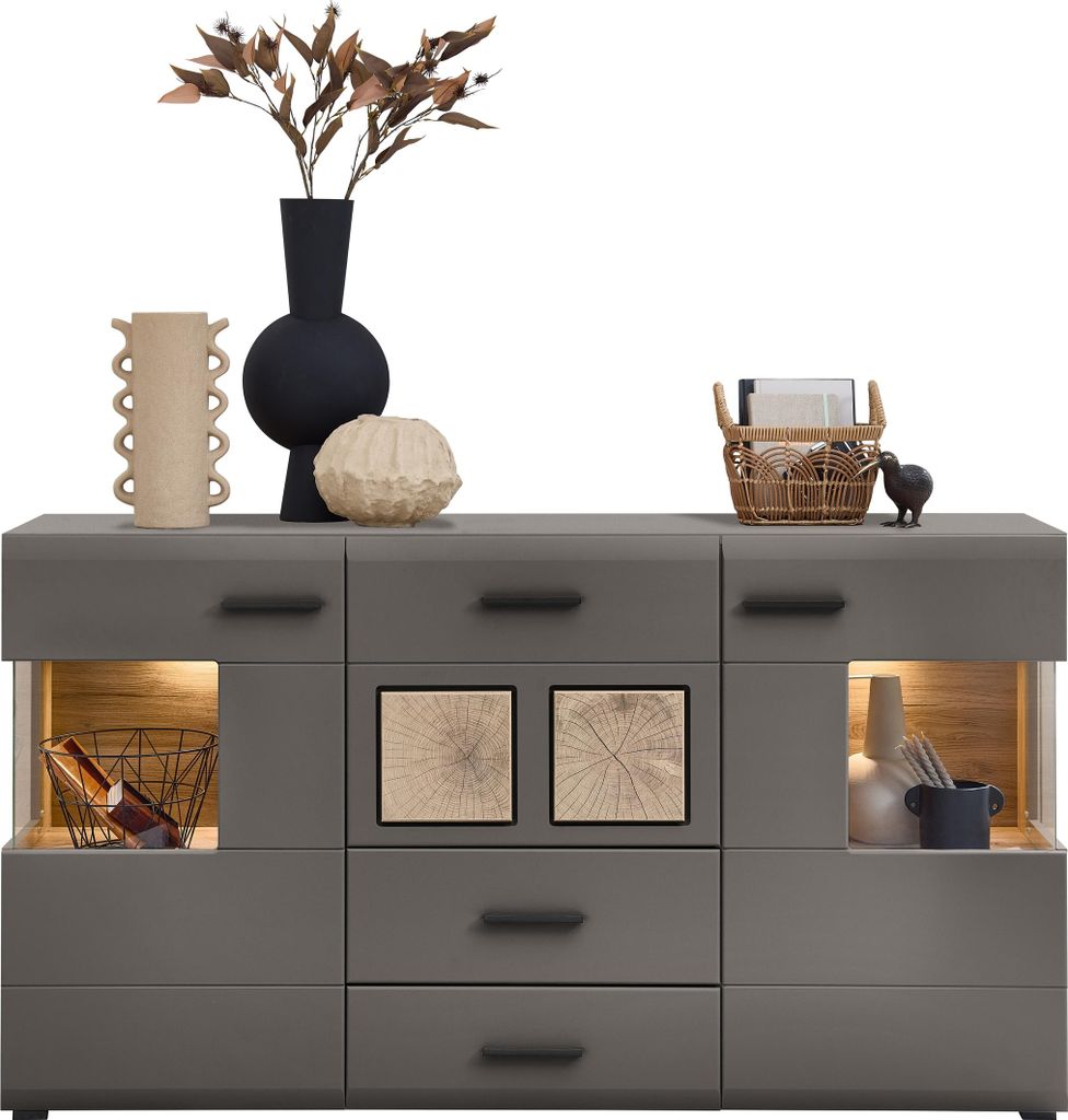 Sideboard Anrichte Standschrank Beistellschrank Kommode Schrank "Kathlin II"