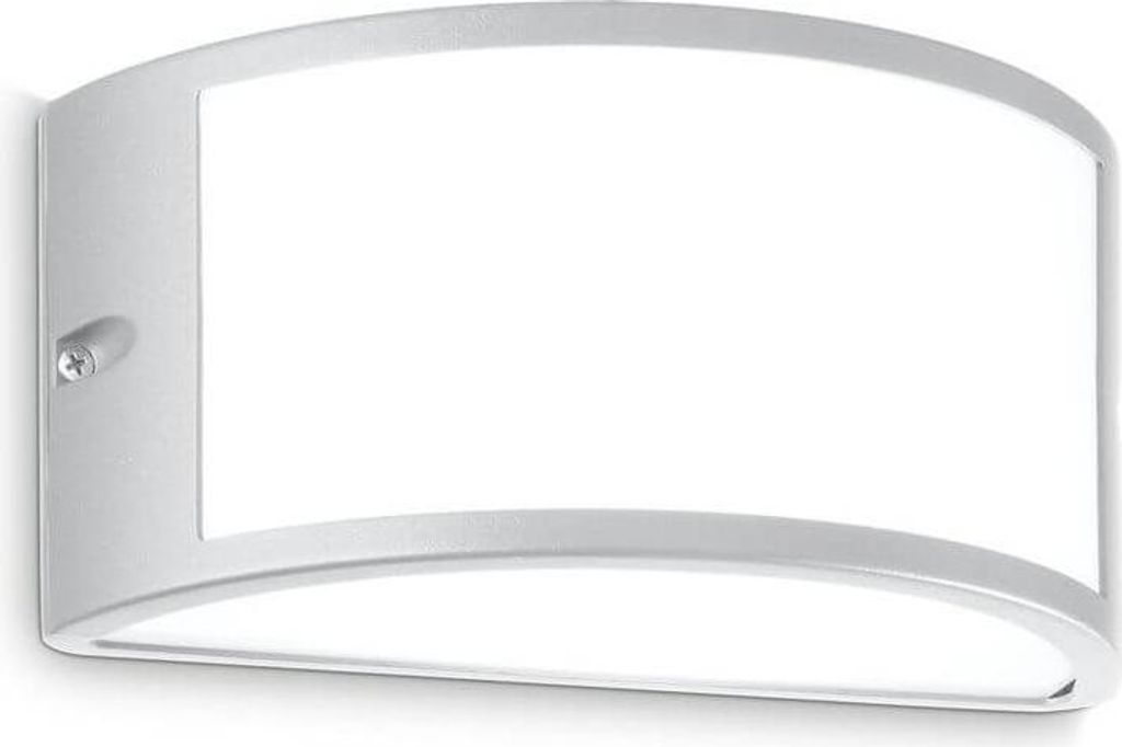 Ideal Lux REX-1 Wandleuchte E27 dimmbar Grau IP44 322735