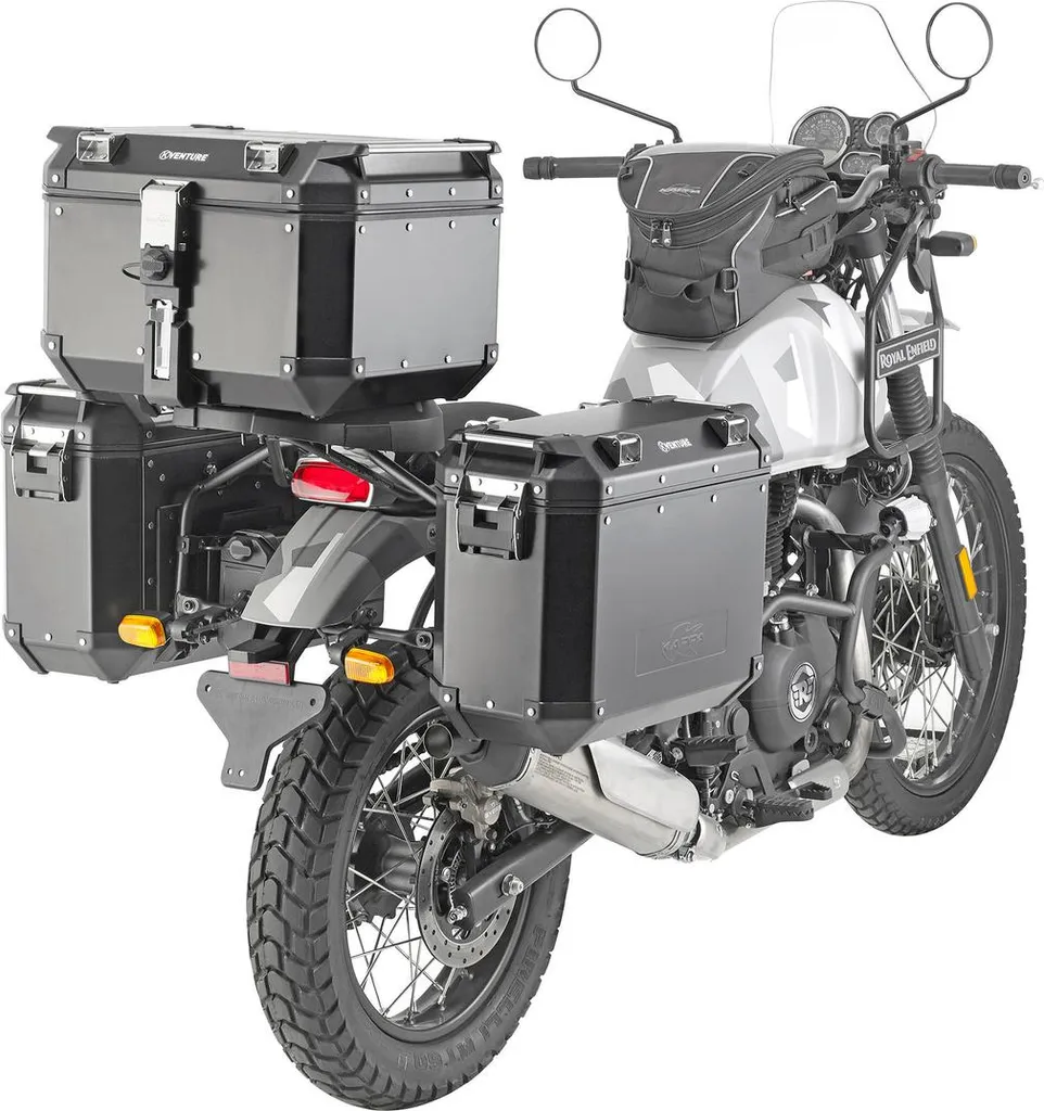 Support Bagagerie Moto KAPPA KL Monokey Noir en Acier Haute Résistance