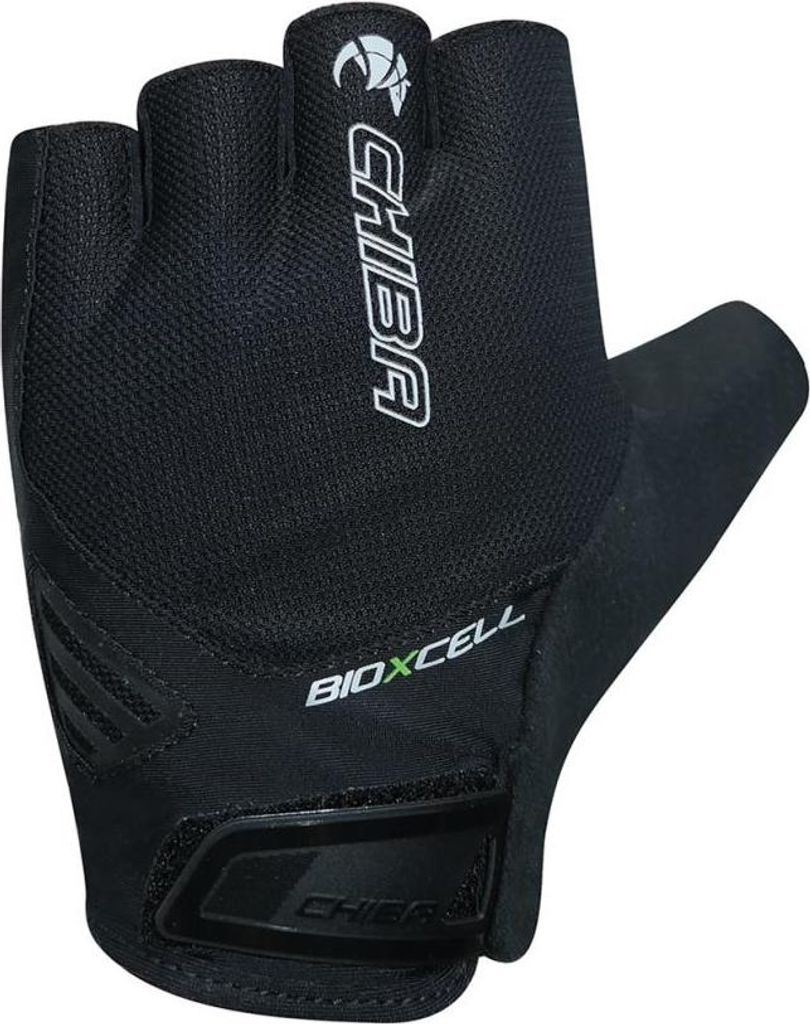 CHIBA BioXCell Air - Radhandschuhe kurz, schwarz, 3XL, BioXCell Gelpolster, atmungsaktiv
