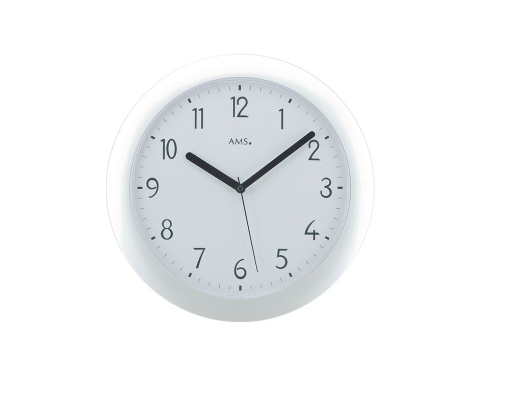 AMS Funk-Wanduhr, Funkwerk, D28x4cm, 5844