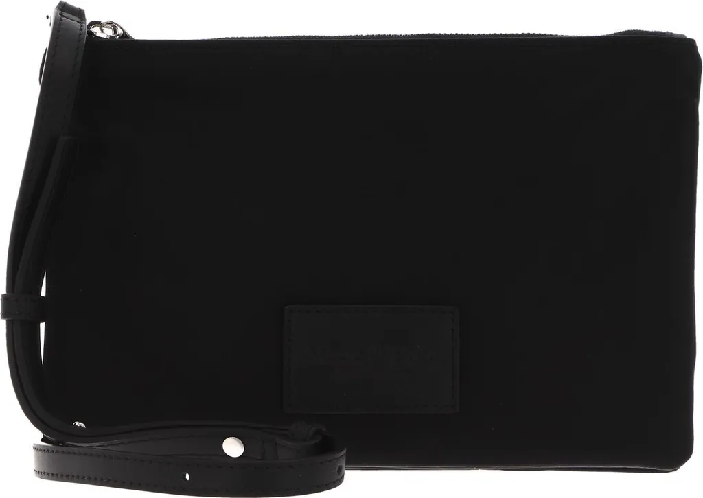 Marc O'Polo Audrey - Petit sac à épaule en cuir noir avec zip sécurisé
