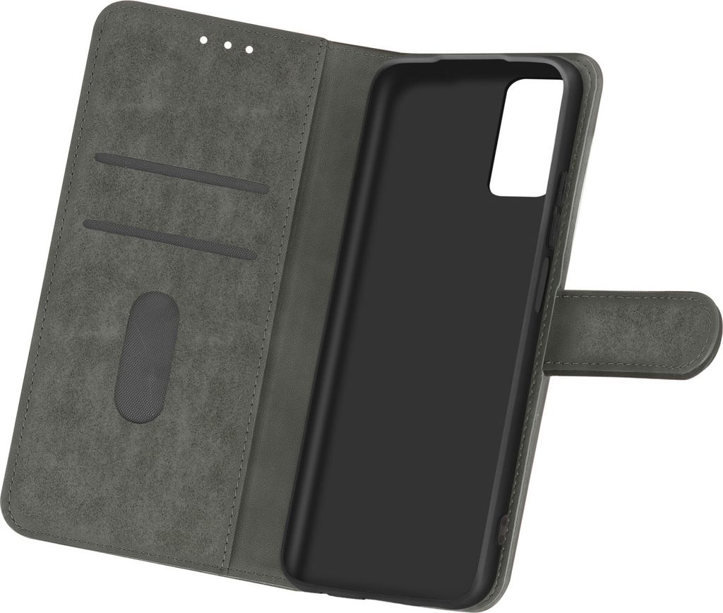 Etui Kunstleder mit Standfunktion für Samsung Galaxy A32 5G - Grau