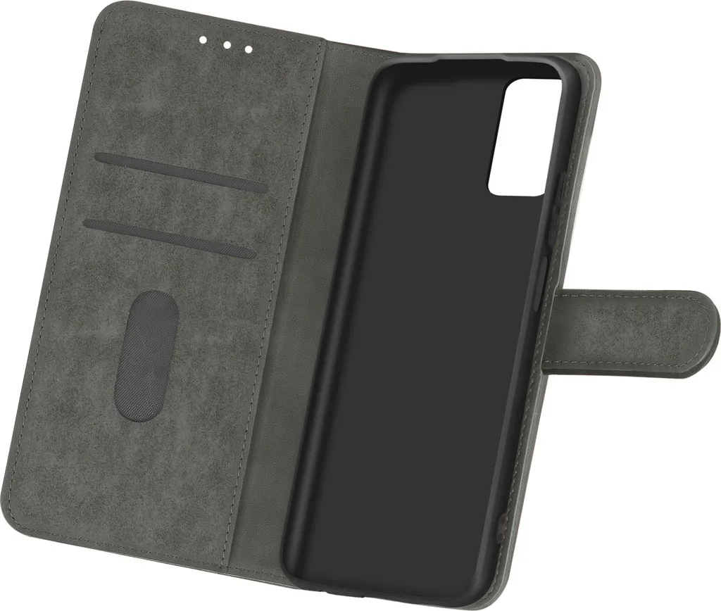 Custodia in Pelle finta con funzione di supporto per Samsung Galaxy A32 5G - Grigio