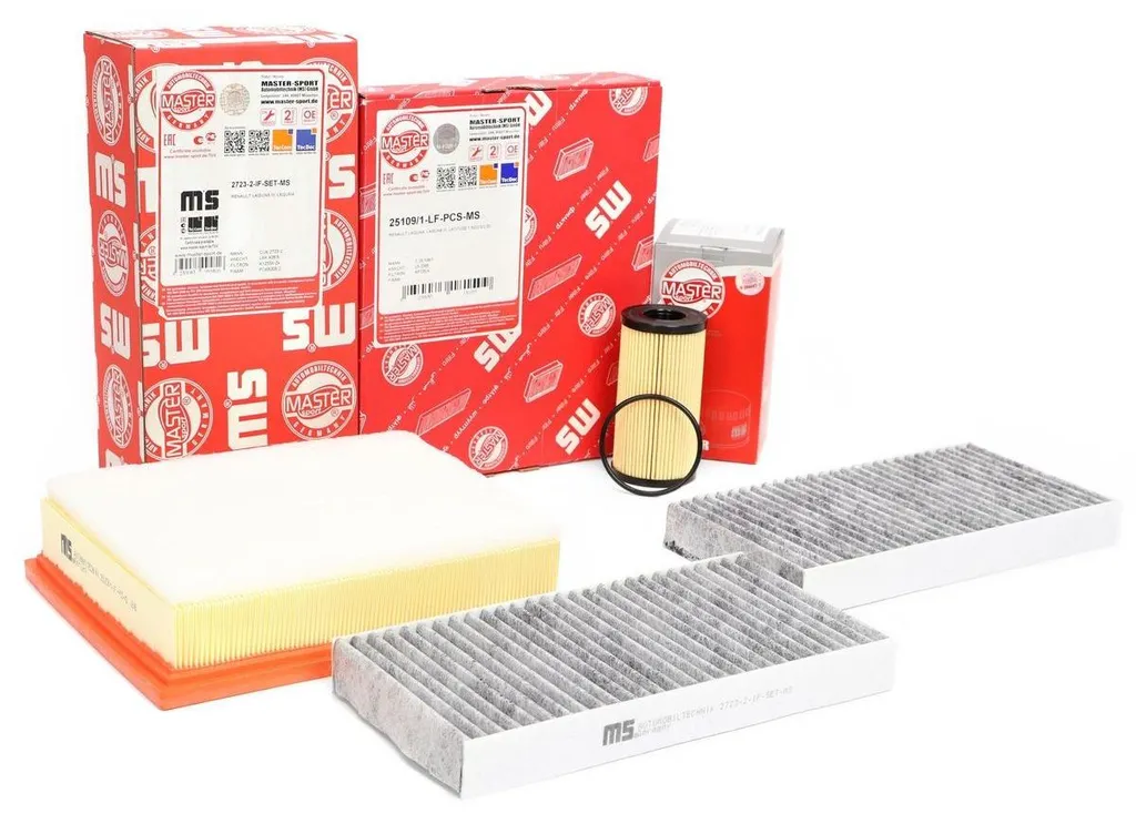 Kit de filtres anti-encrassement moteur Renault Laguna III BT0