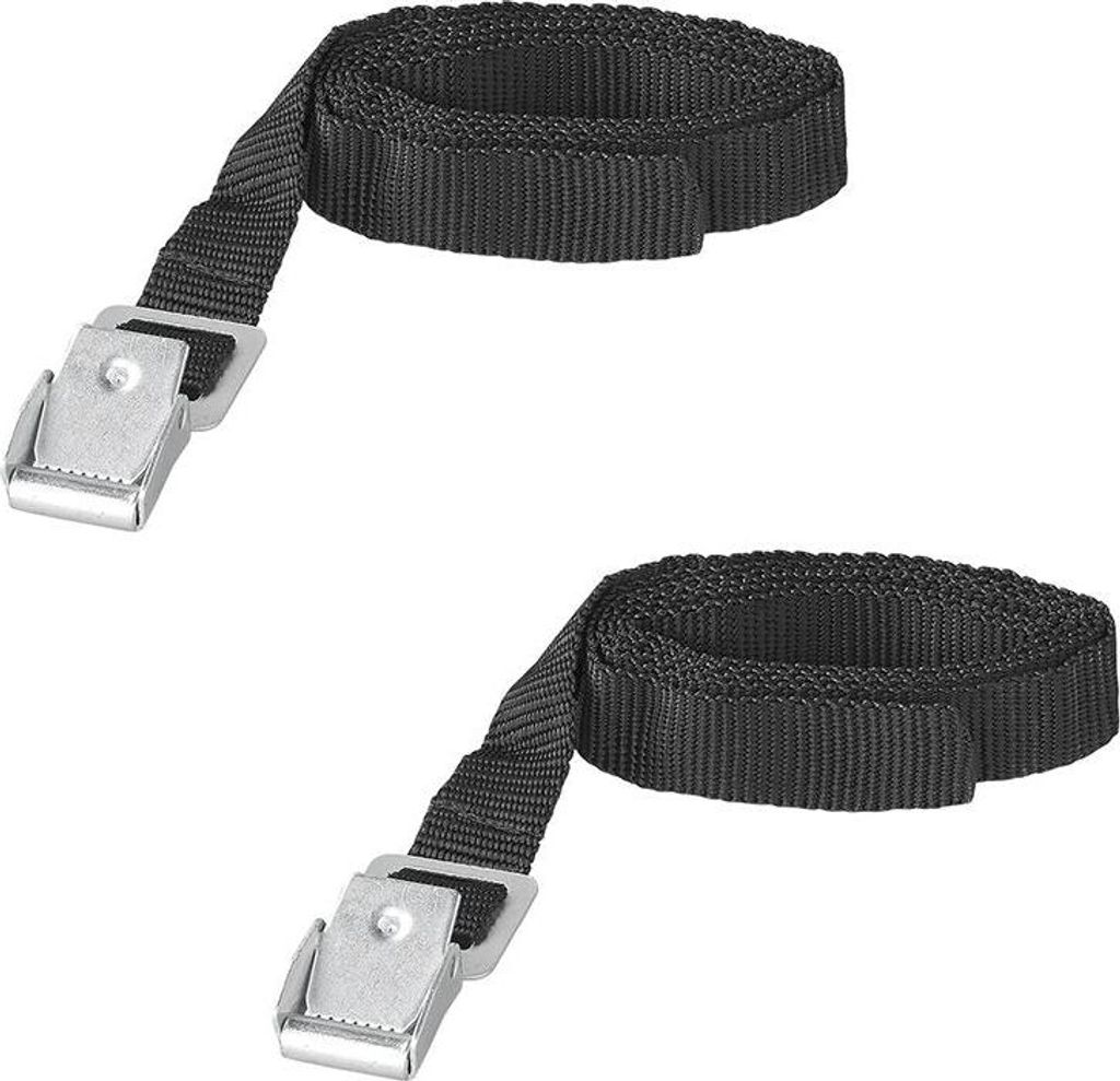 Cinghie di ancoraggio con fibbia in metallo 18mm-100cm - Immagine del prodotto 