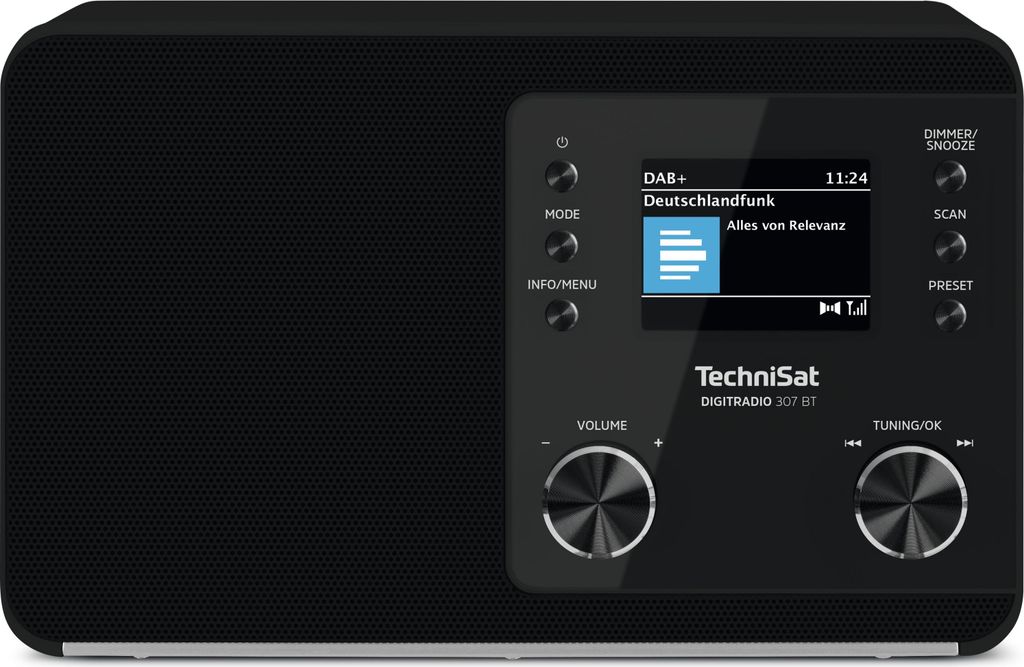 TechniSat DIGITRADIO 307 BT | DAB+/UKW-Radio mit Bluetooth & BestTune