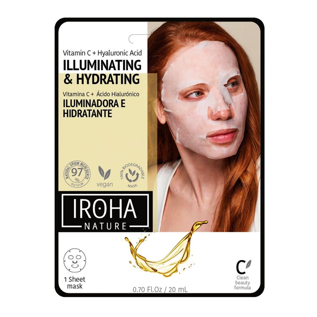 Iroha Nature Illuminating & Hydrating Tissue Maska z Zdjęcie produktu 