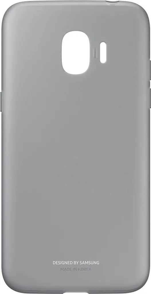 Samsung, Samsung EF-AJ250TB Custodia morbida per Galaxy J2 Pro J250 2018, Nero / Argento