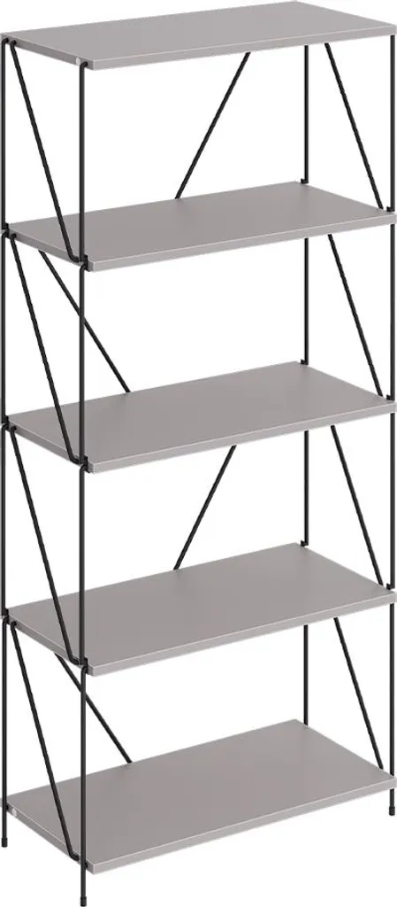 Étagère à livres étroite Vicco Ravix 60cm : Gagnez de la place au Sol