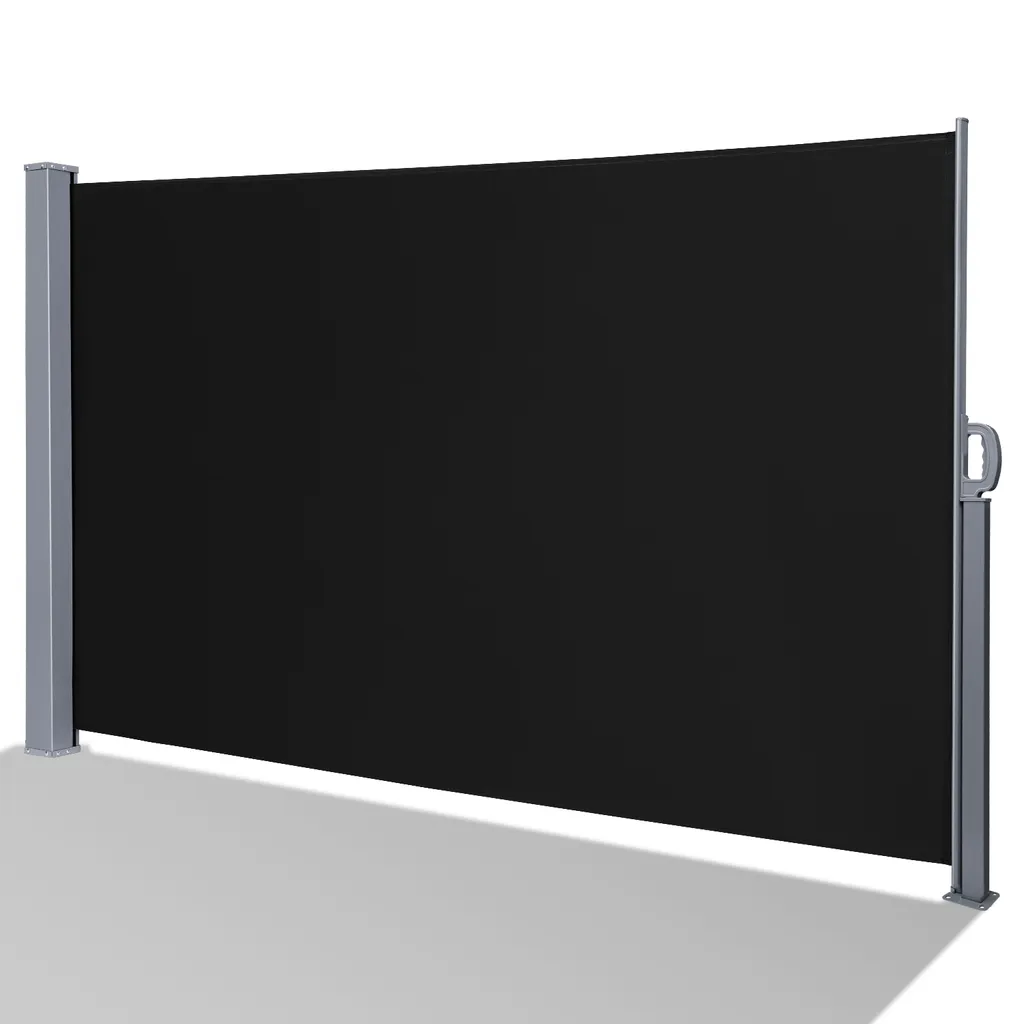 OFFERTA Tenda Laterale SWANEW 180x300 - Alluminio Nero Prezzo Shock