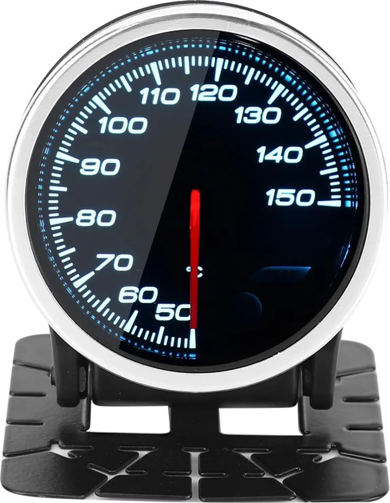 Thermomètre universel 2 pouces pour voiture 50–150 °C bouton coloré