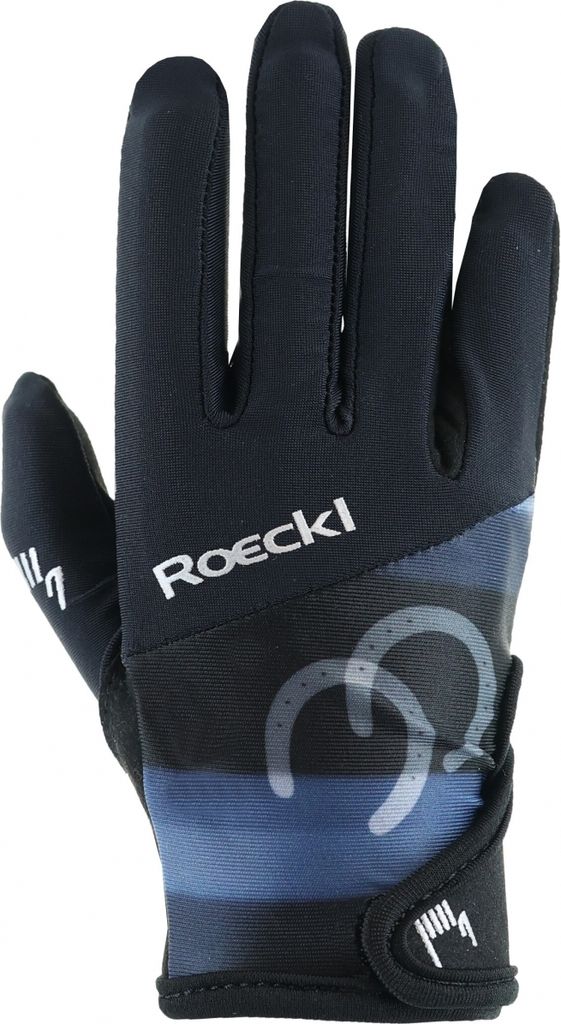 Roeckl KOPPL Kinder Reithandschuhe black, Größe:4