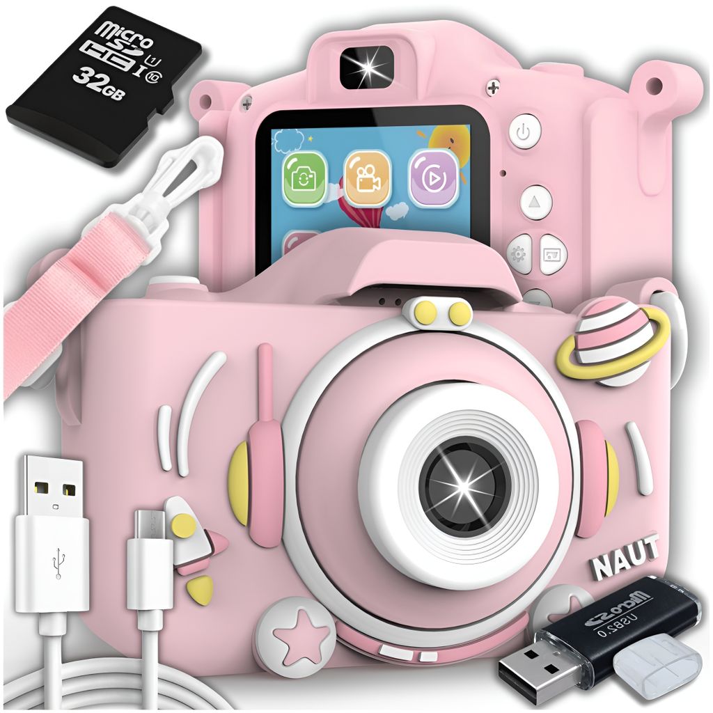 Aparat Fotograficzny Cyfrowy Dla Dzieci 40Mpx Kamera Zdjęcie produktu 
