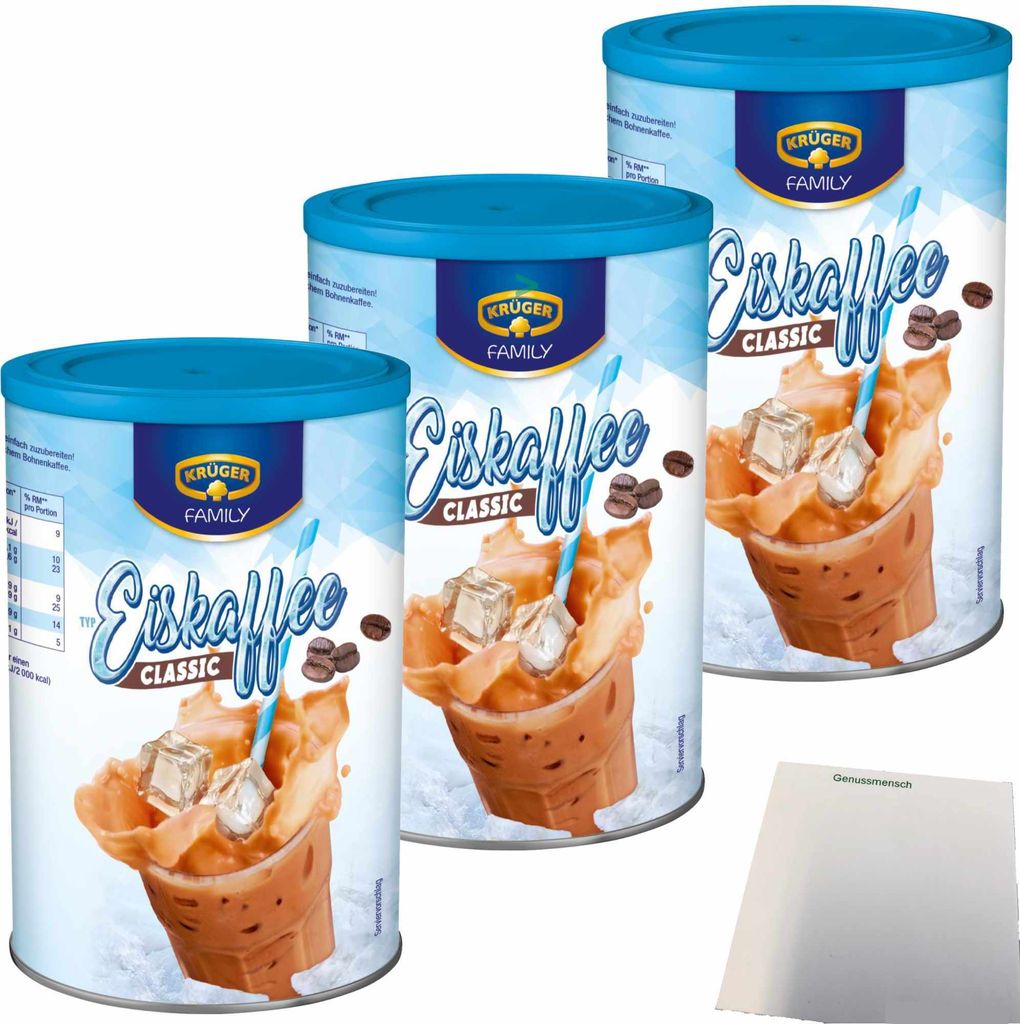 Krüger Family Eiskaffee Classic 3er Pack (3x275g Dose) + Produktbild 