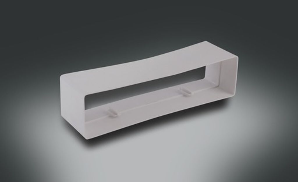 Rotheigner Flachkanal Verbinder weiß 220 mm x 54 mm Produktbild 