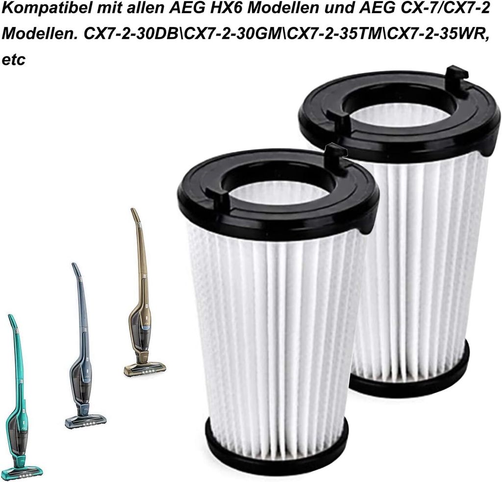 Lot De 10 Filtres Pour Aspirateurs Ergorapido AEG CX7 CX7-2 Pour Tous Les Modelesfiltre Hepa Pour Electrolux Aeg Cx7 Cx7 2 Aef150filtre De Remplacement Et 1 Brosses De Nettoyage 92998741