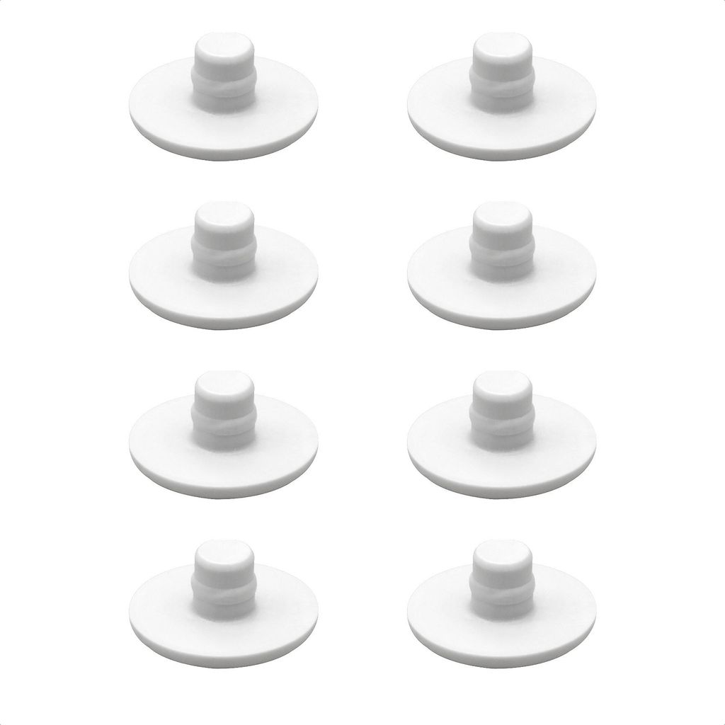 WAGNER QuickClick 8er-Set Kunststoff Ersatzgleiter HYPER Ø 15 mm für Basis SMART 12 / 16 & 14 / 18 mm, DE Ware - 15788000