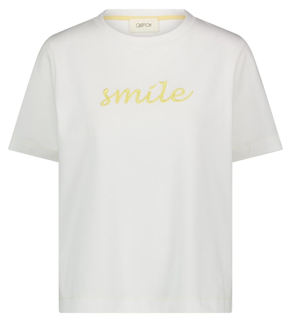 Cartoon Shirt Kurz 1/2 Arm 1921 Patch Creme 38