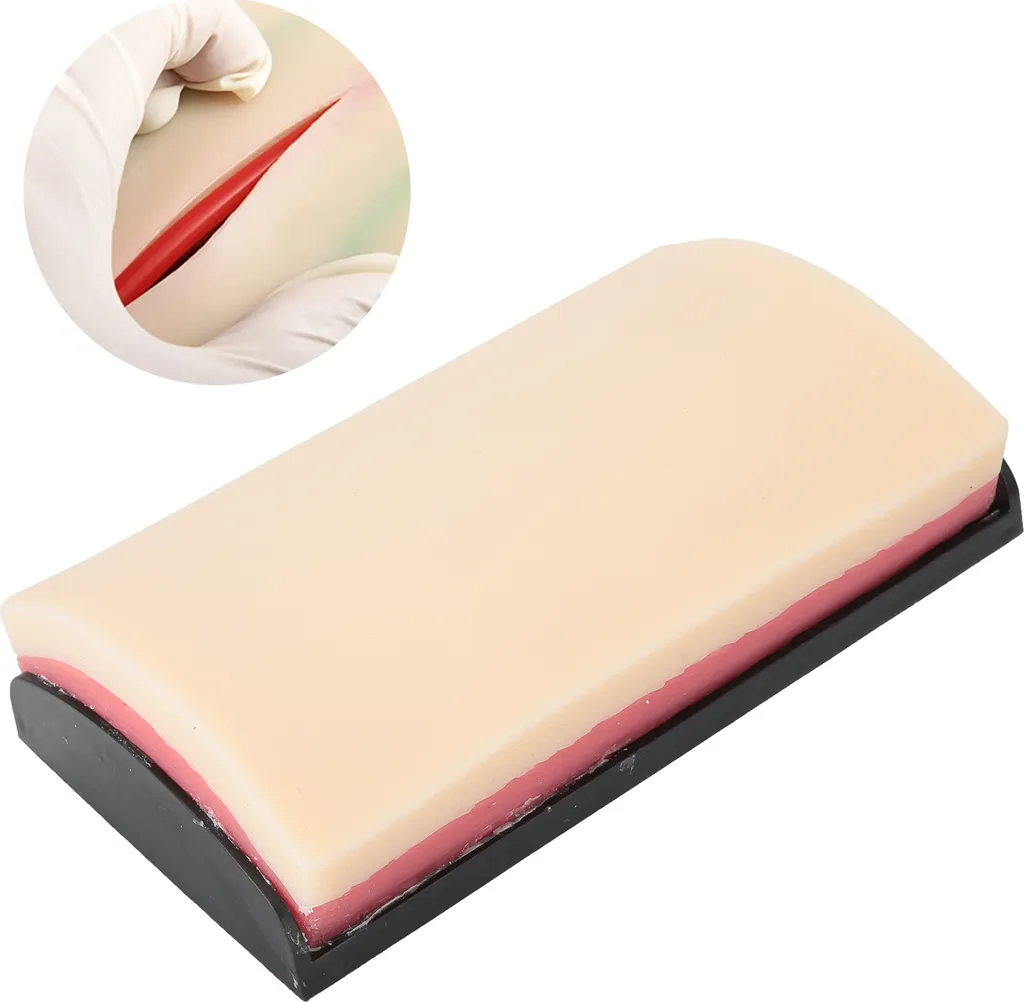 Modèle de suture et simulation d'incision cutanée pour injection 17cm - 7
