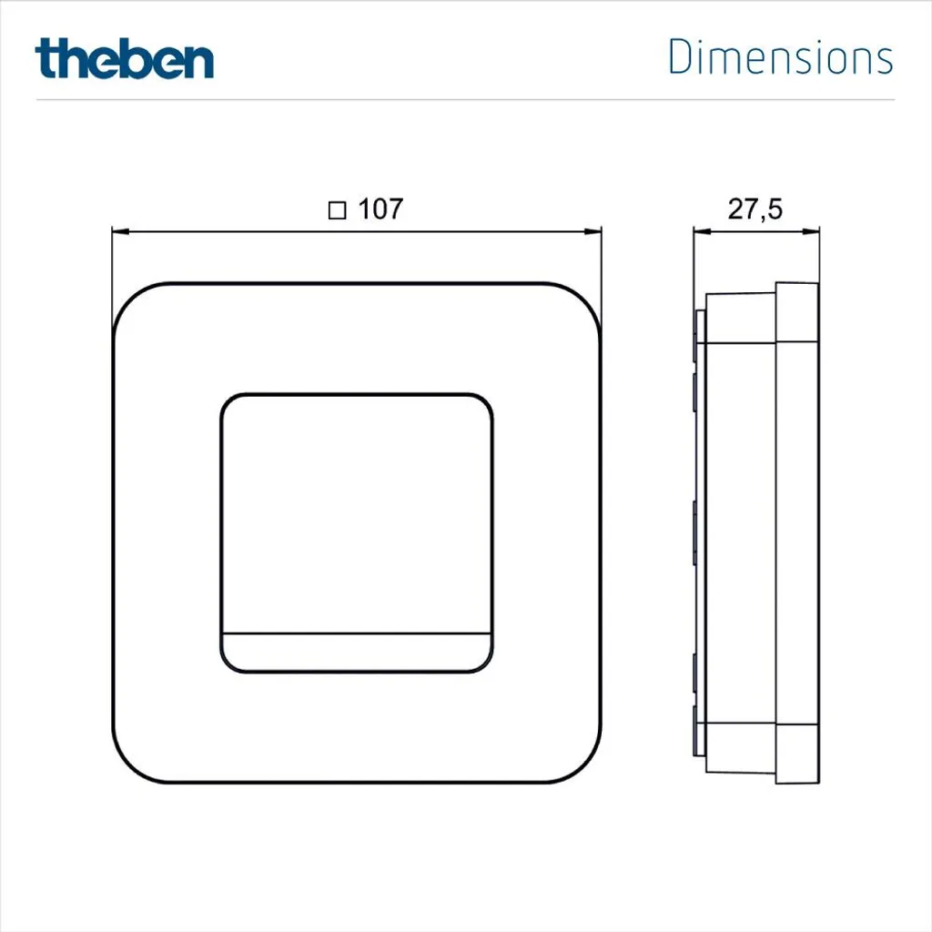 Theben RAMSES 811 top3 Thermostat numérique avec écran rétroéclairé - 7