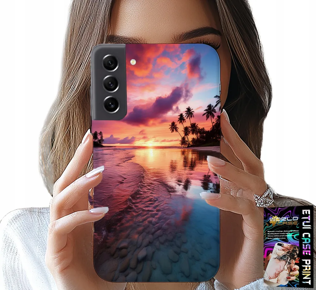 Cover Isola Bella Samsung S22 + Vetro 9H: Kit Protezione Totale