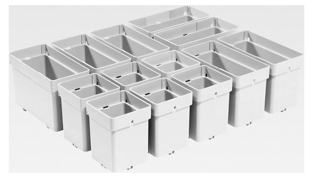 Einsatzboxen 50x50/50x100x68-Set