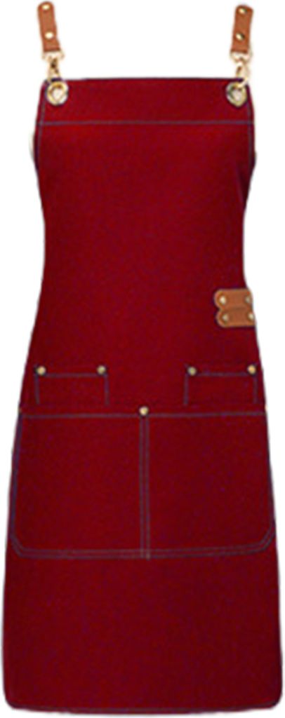 Wasserdichte Küchenschürze mit Taschen für Männer und Frauen, Reinigungsschürze, Taillenbinde, Ladenarbeitsuniform, Grillgeschenk