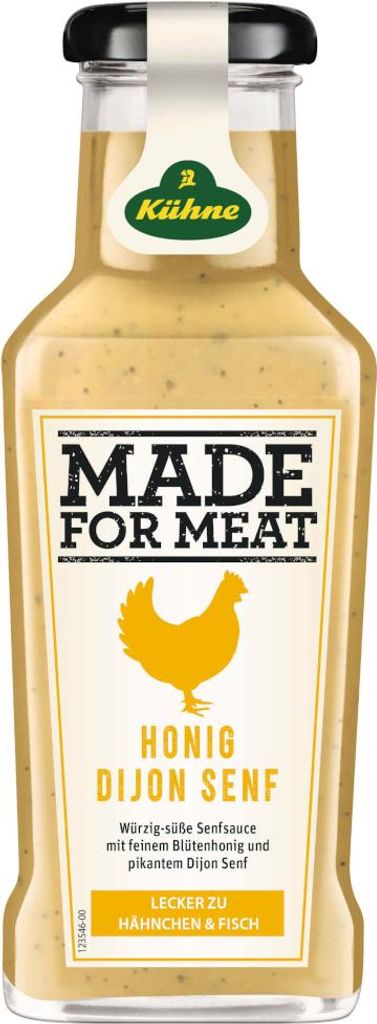 Kühne Made for Meat Sos przyprawowy z miodem i musztardą Zdjęcie produktu 