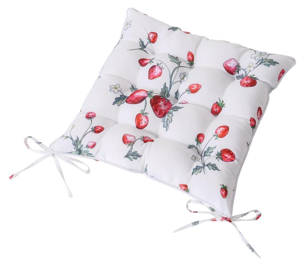Boltze Home Sitzkissen Erdbeere 40cm Produktbild 