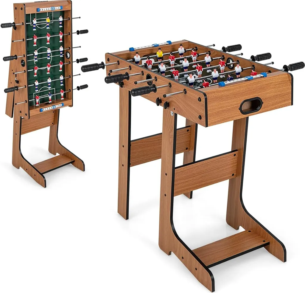 Baby-foot Pliable Gain de Place : La Solution Jeu pour Petits Espaces