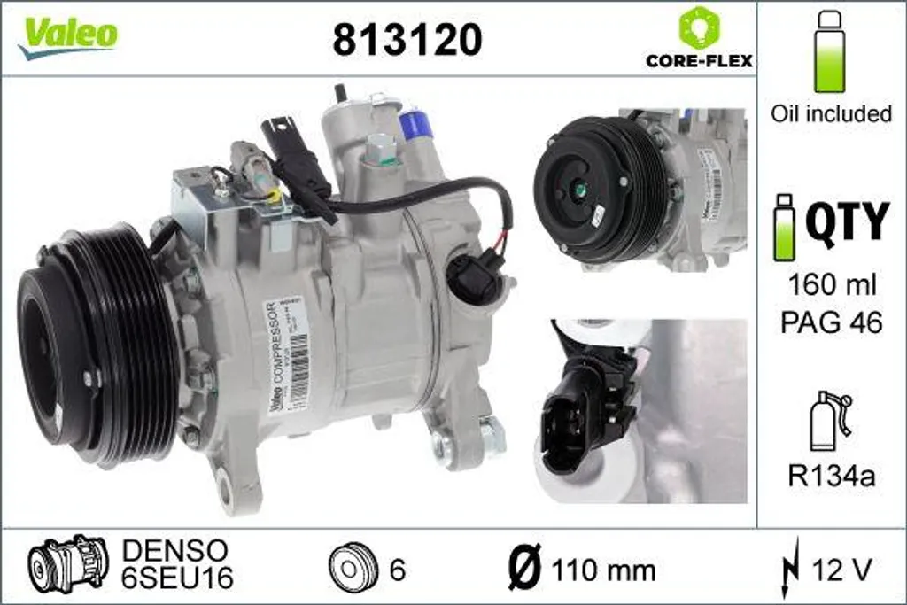 Compresseur Clim BMW en Panne ? Solution Valeo 813120 pour F20 F30 E90 X1