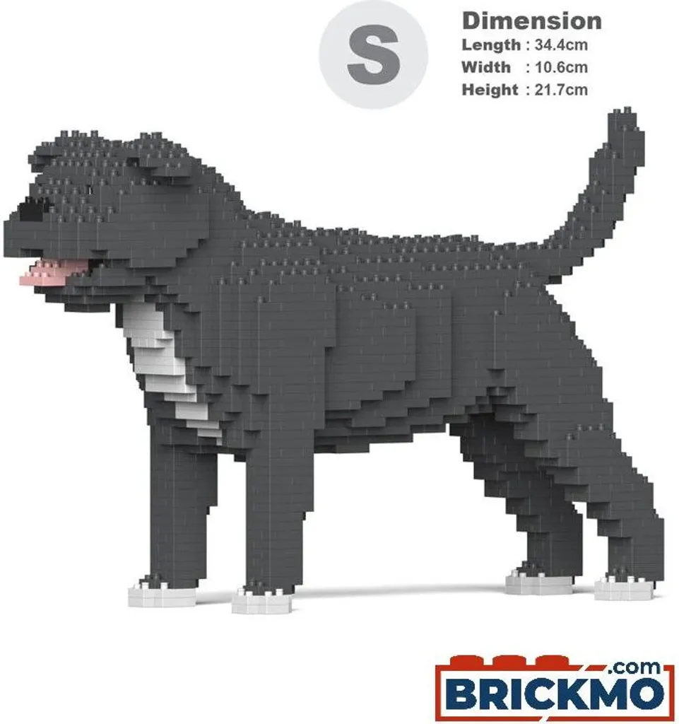 JEKCA Staffordshire Bull Terrier 01-M04 ST19PT48-M04 Jeu de Construction
