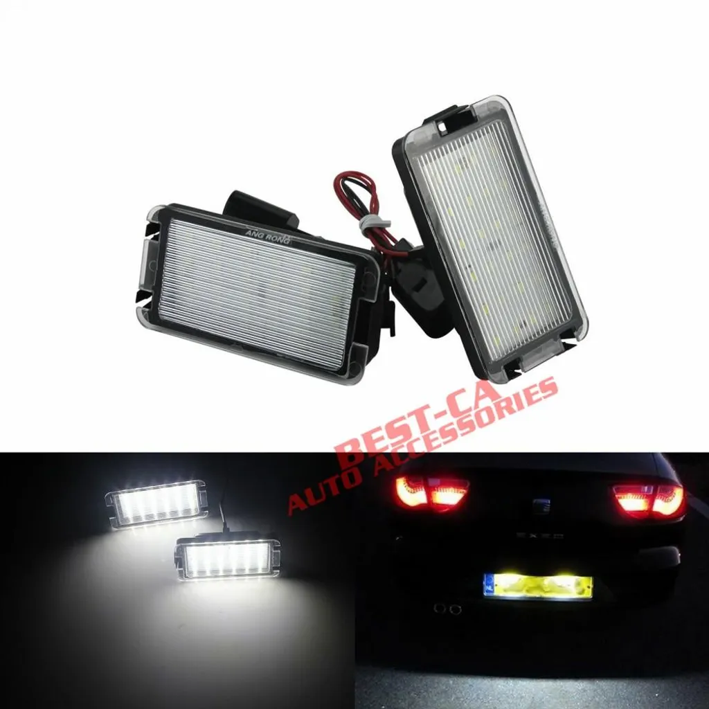 Illuminazione Targa LED Seat Leon 1M Arosa Ibiza - Upgrade Moderno