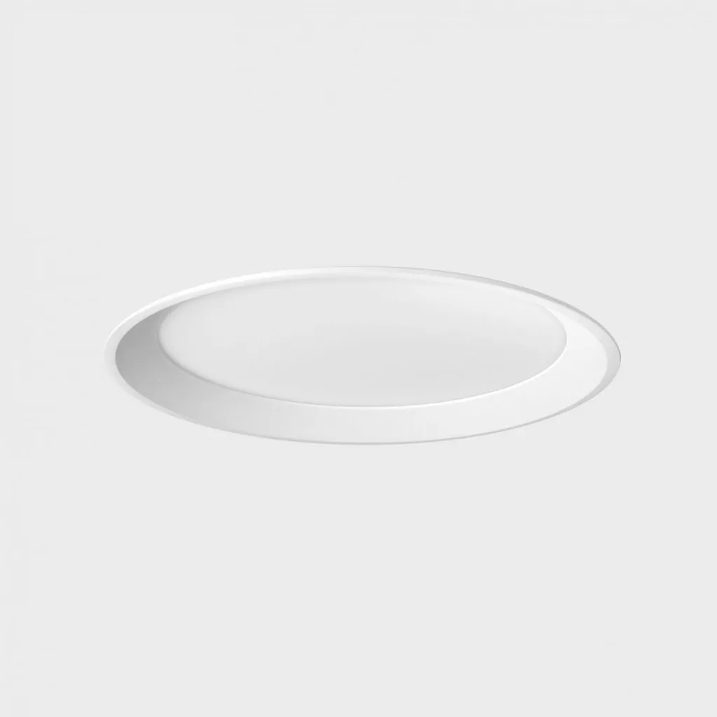 Spot LED encastrable rond blanc 22W 227mm KOHL Miranda pour plafond