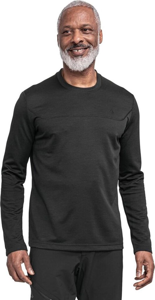 SCHÖFFEL CIRC Longsleeve Smue MNS BLACK BLACK 56