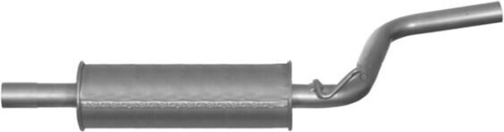 IZAWIT 23.086 Mittelschalldämpfer Schalldämpfer für VW Caddy III Kombi (2KB, 2KJ, 2CB, 2CJ) Caddy III Kastenwagen (2KA, 2KH, 2CA, 2CH)
