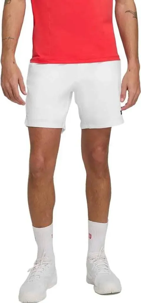 Wilson Team 7'' Cuissard Homme Rouge XL Short de Tennis Performance