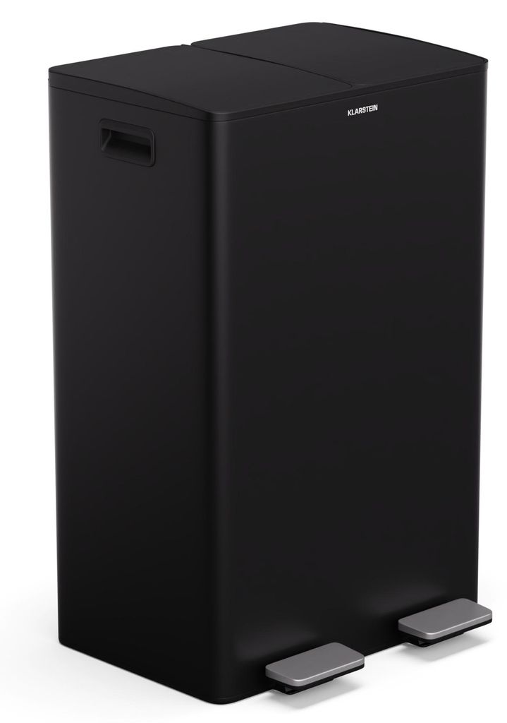 Klarstein EcoVista Poubelle - 60 L Tri sélectif avec bac à Image du produit 
