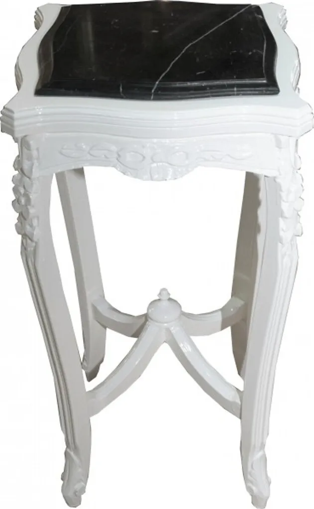 Table d'Appoint Haute Marbre Blanc : Donnez du Cachet à votre Salon