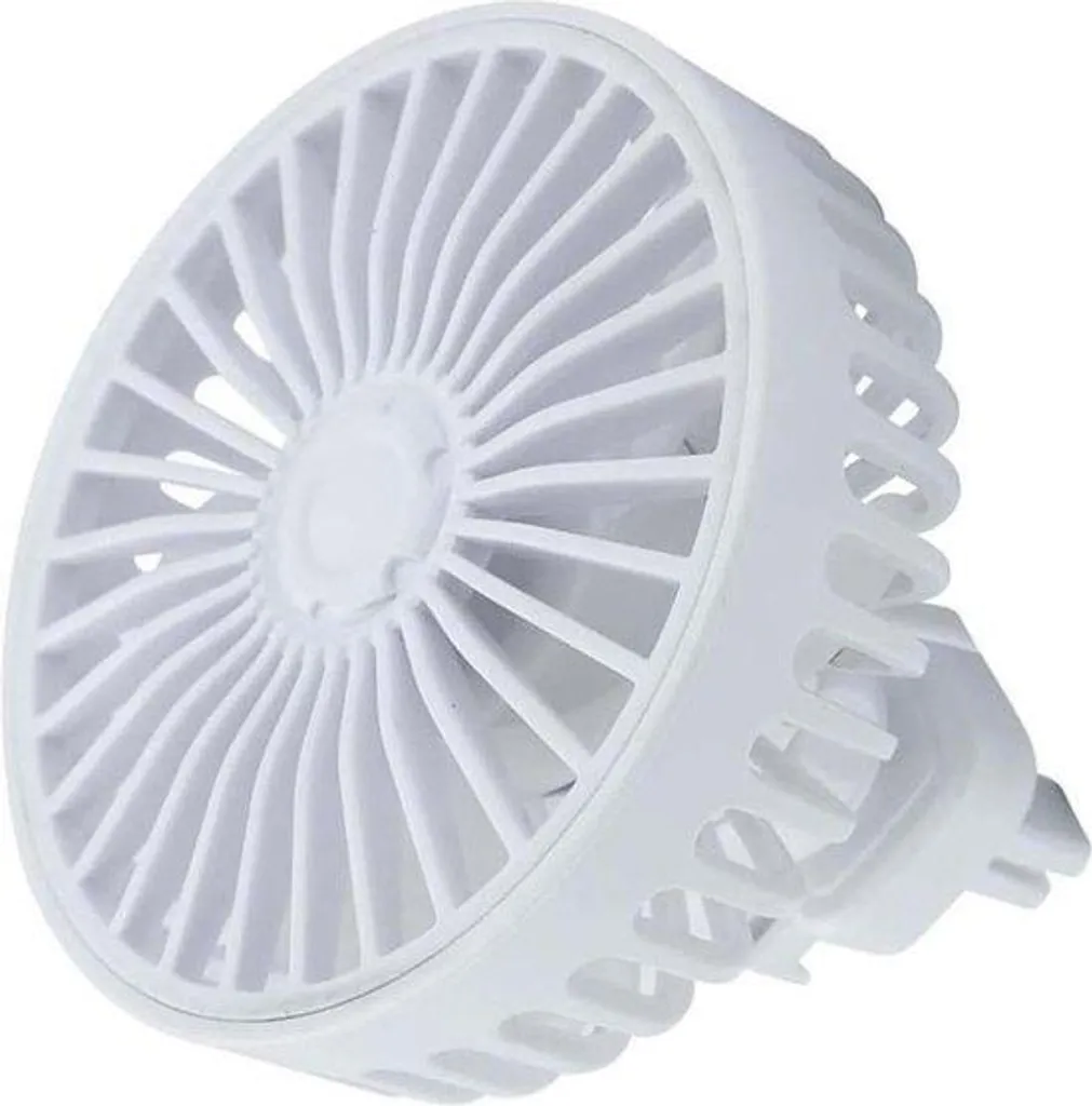 Ventilateur habitacle auto orientable 360 degrés - Gamme Confort Blanc
