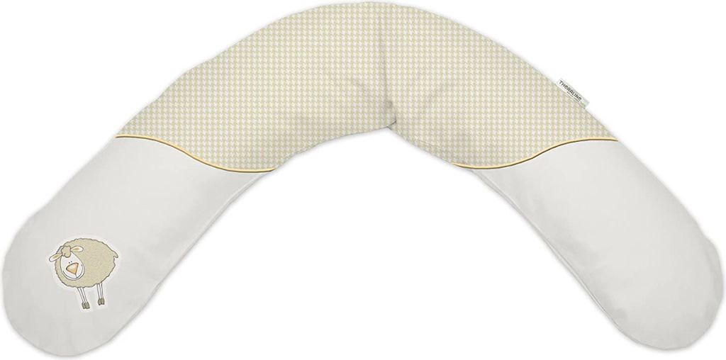 Theraline Bezug für Original Theraline Stillkissen 190x38cm 31 Schaf beige